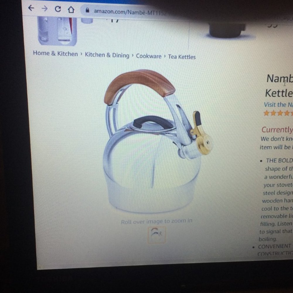 Nambé BRAND NEW Boon Kettle